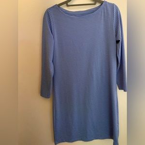 Vineyard vines Blue Sankaty Striped dress